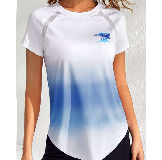Camiseta de Entrenamiento para Dama St Michael Azul