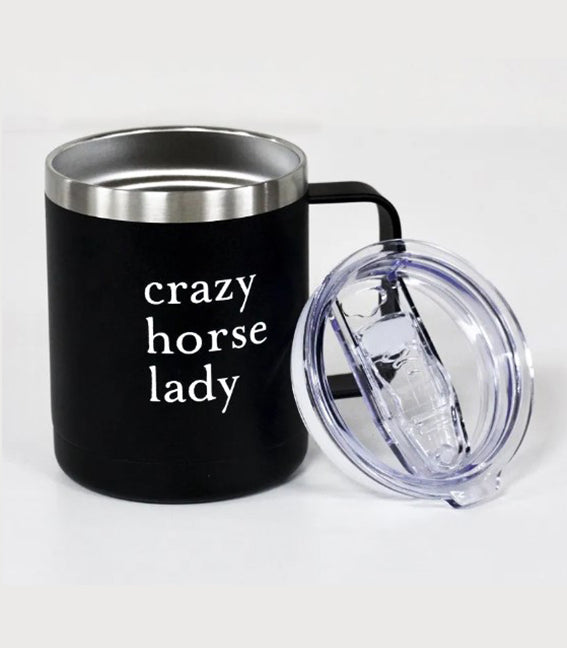 Taza termica Crazy Horse Lady